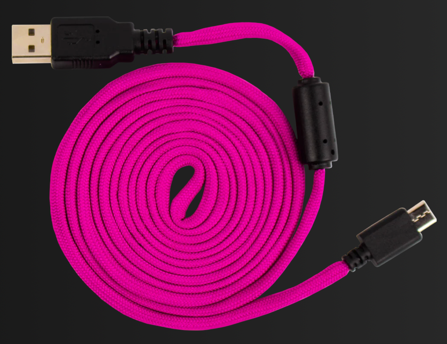 Cable USB Tipo-C VSG Paracord 1.8m - Carga y Datos