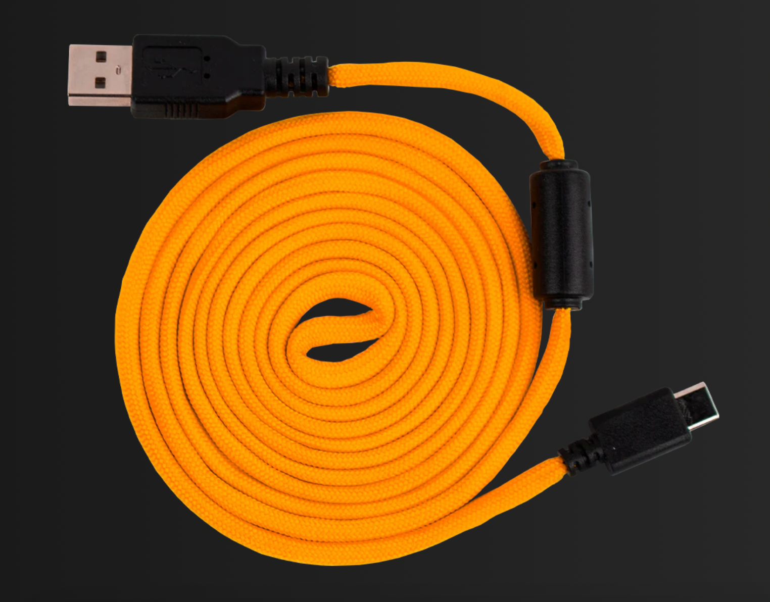 Cable USB Tipo-C VSG Paracord 1.8m - Carga y Datos