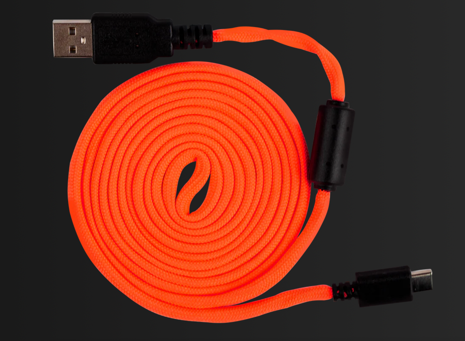 Cable USB Tipo-C VSG Paracord 1.8m - Carga y Datos