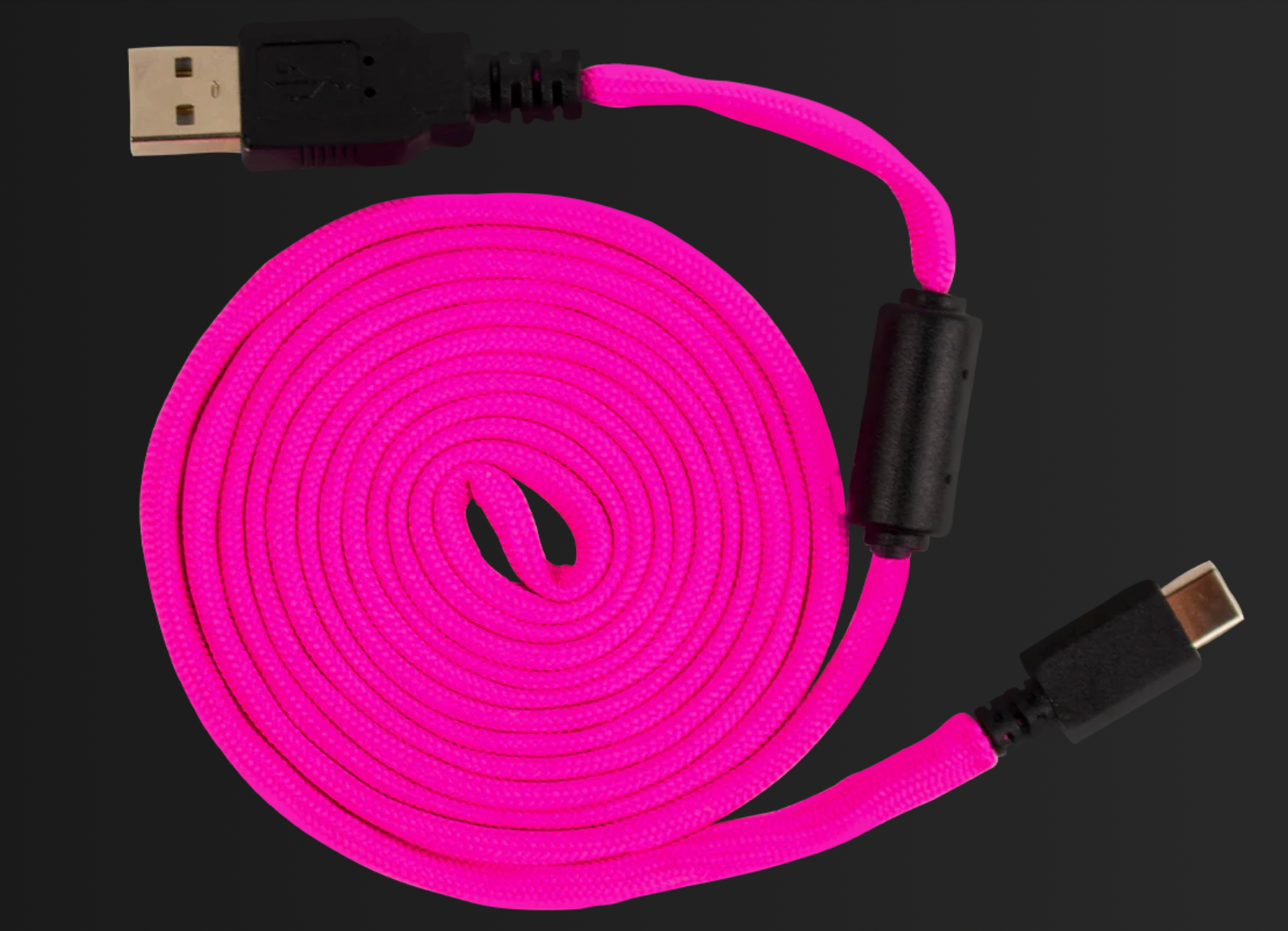 Cable USB Tipo-C VSG Paracord 1.8m - Carga y Datos