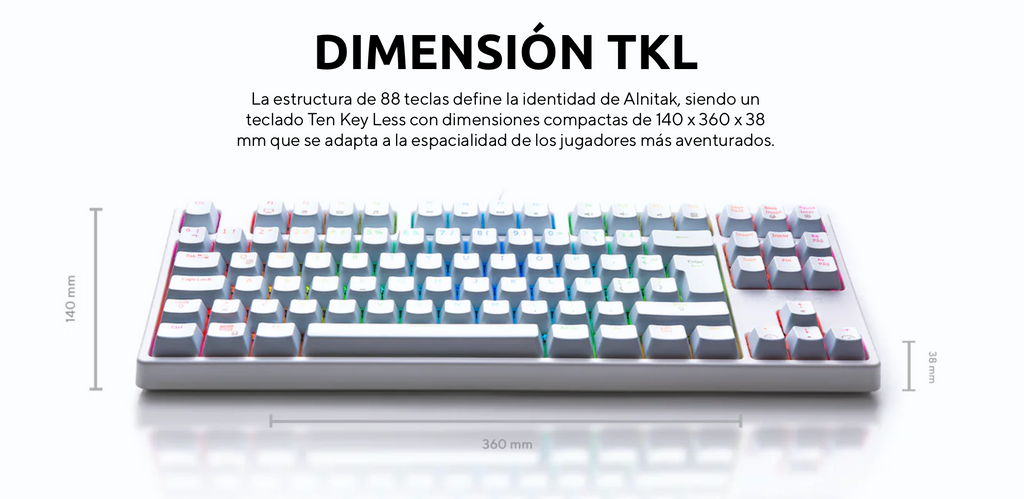 Teclado Mecánico VSG Alnitak (TKL)