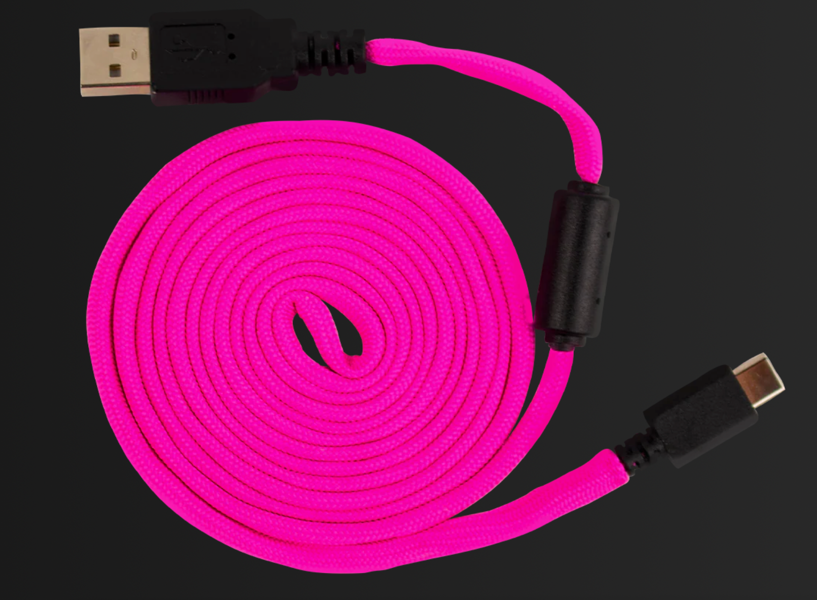 Cable USB Tipo-C VSG Paracord 1.8m - Carga y Datos