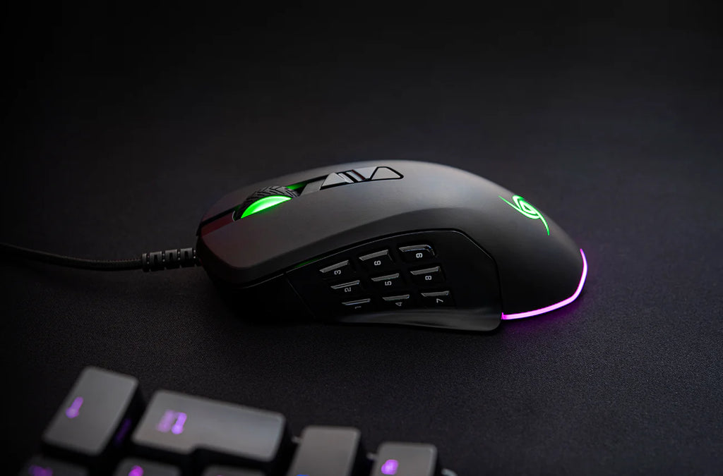 Título: Mouse Gamer Modular VSG Cetus - 14 Botones Programables - Sensor PAW3327